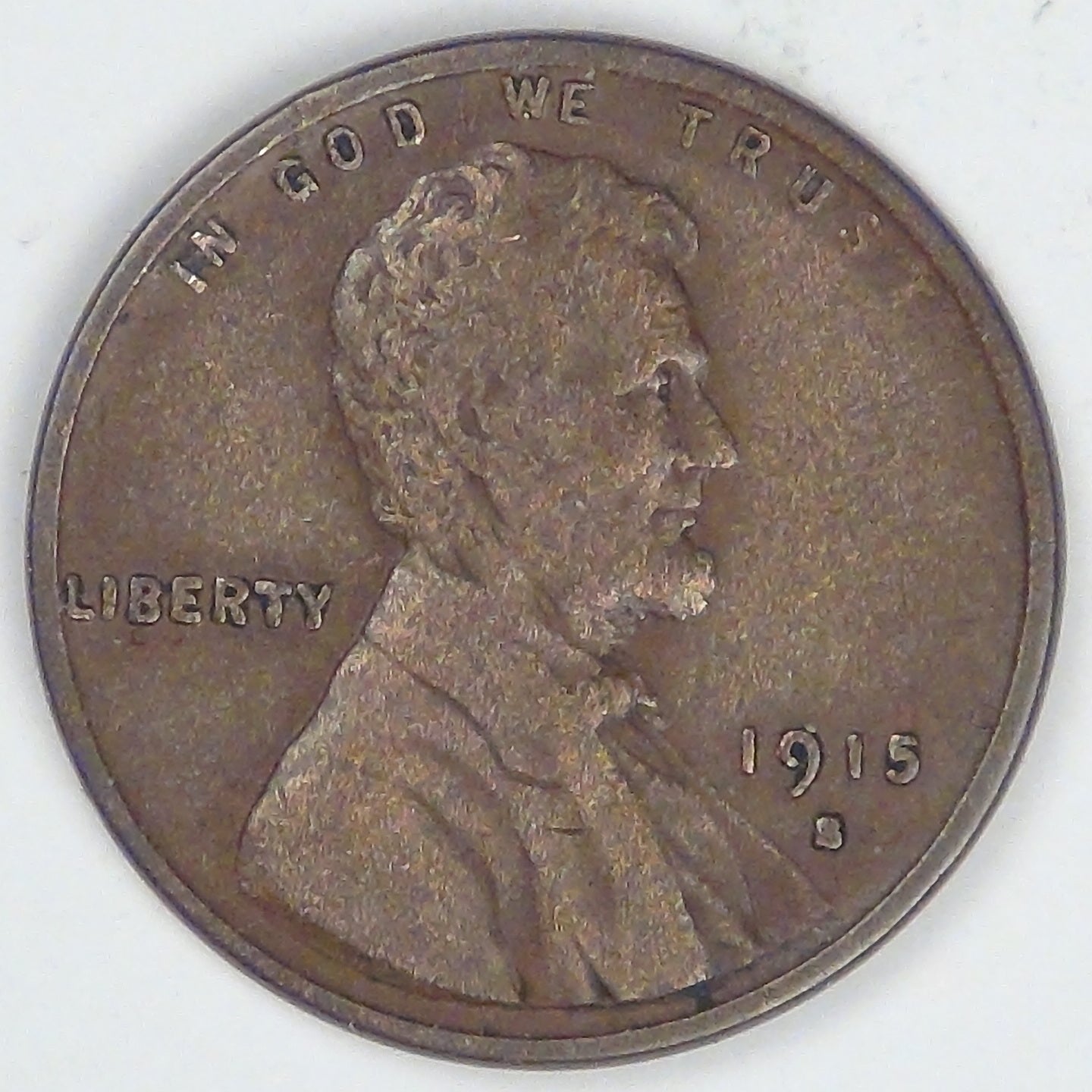 1915-S Lincoln Cent, VF-20