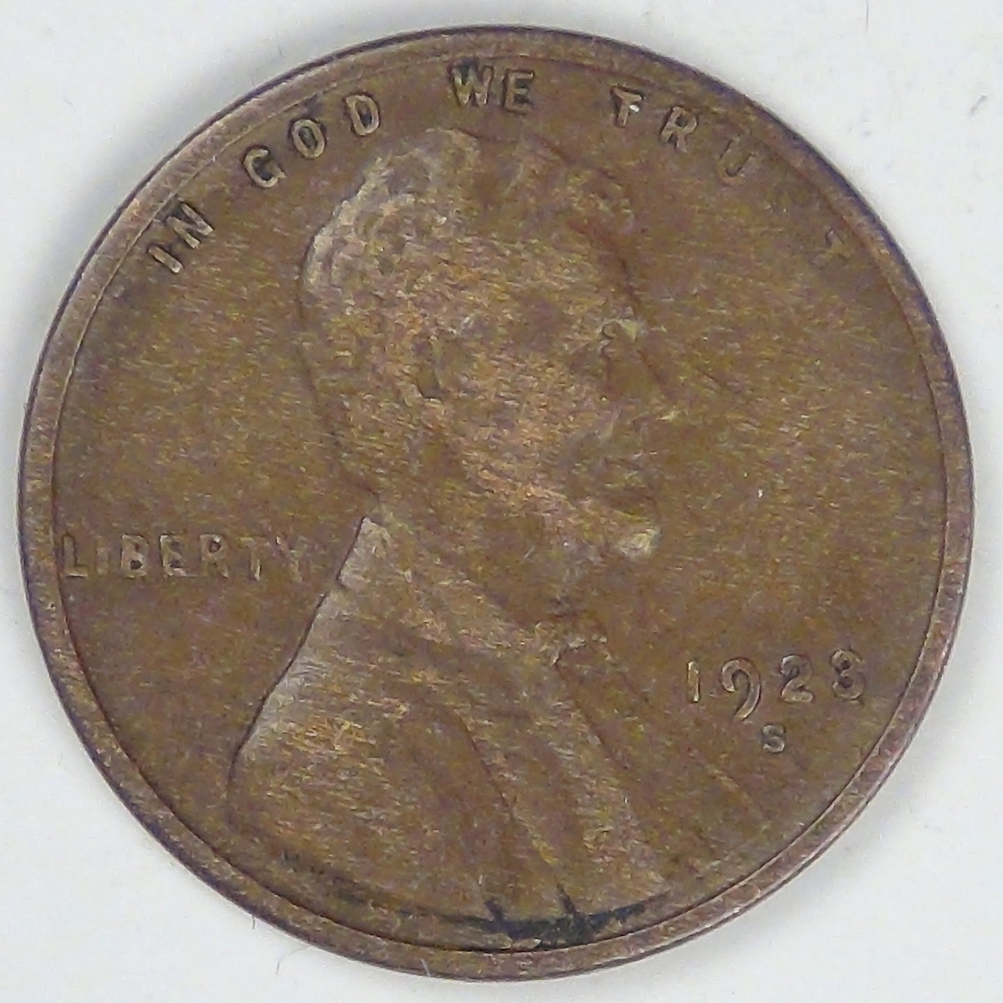 1923-S Lincoln Cent, F-15