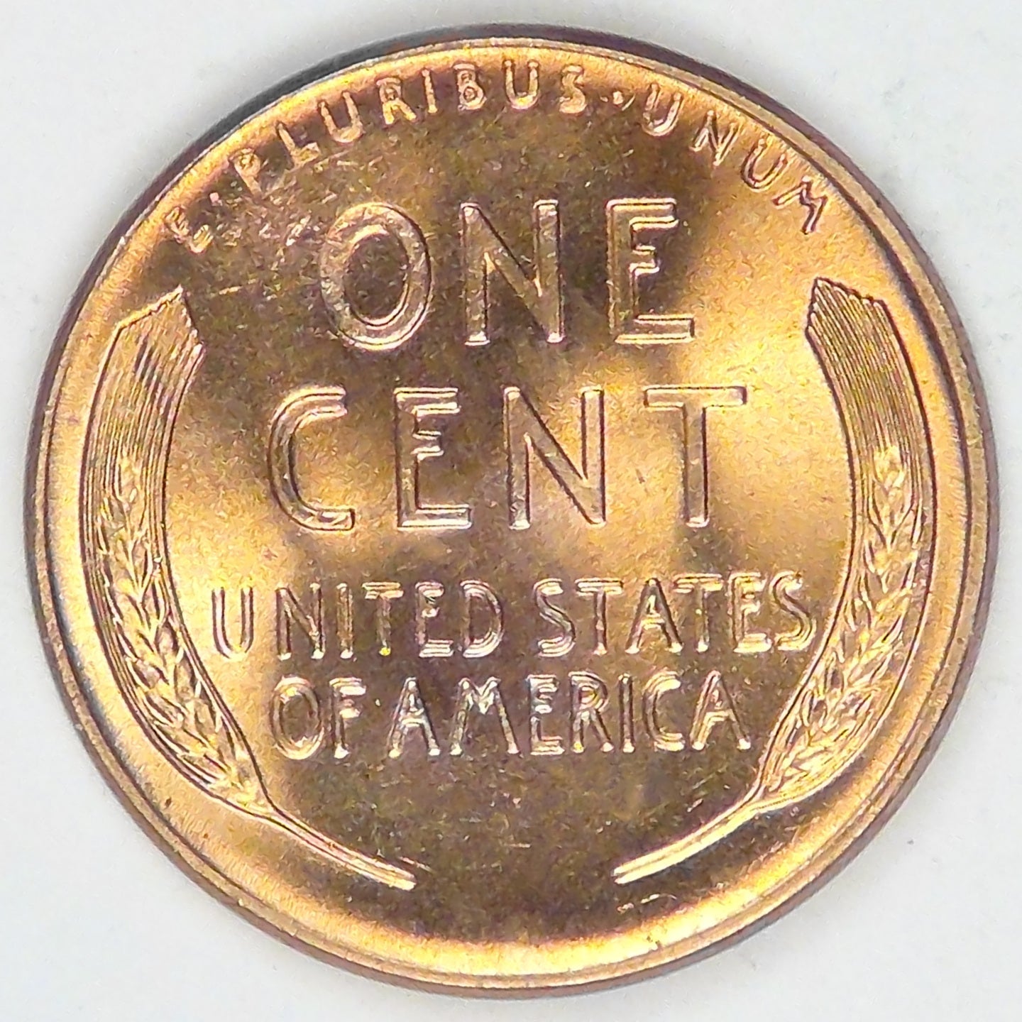 1958-D Lincoln Cent, MS-65 RD