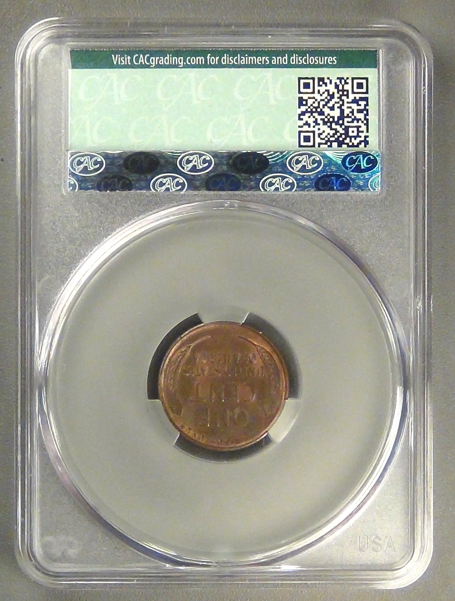 1922-D Lincoln Cent, MS-64 RB CAC