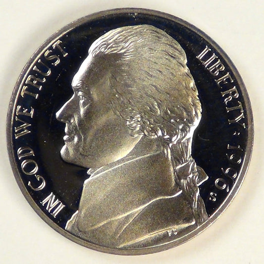 1996-S Jefferson Nickel, Gem Proof DCAM