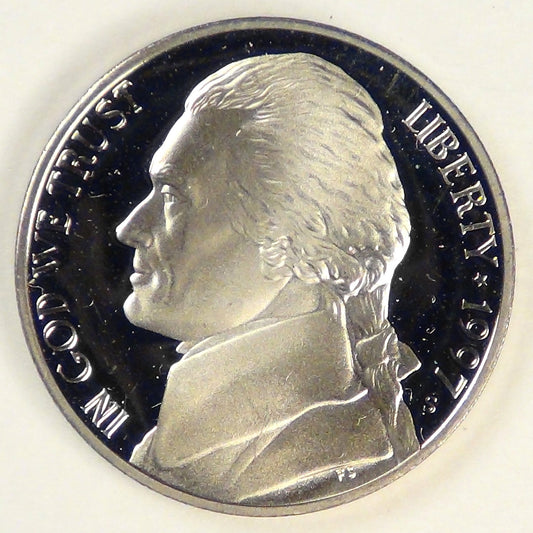 1997-S Jefferson Nickel, Gem Proof DCAM