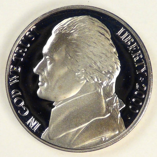 2000-S Jefferson Nickel, Gem Proof DCAM