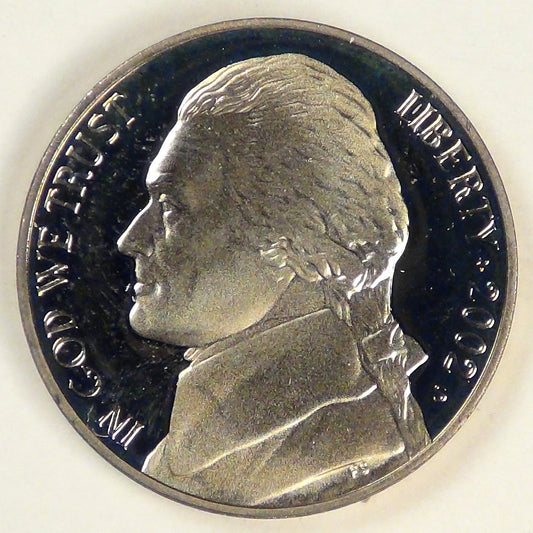 2002-S Jefferson Nickel, Gem Proof DCAM