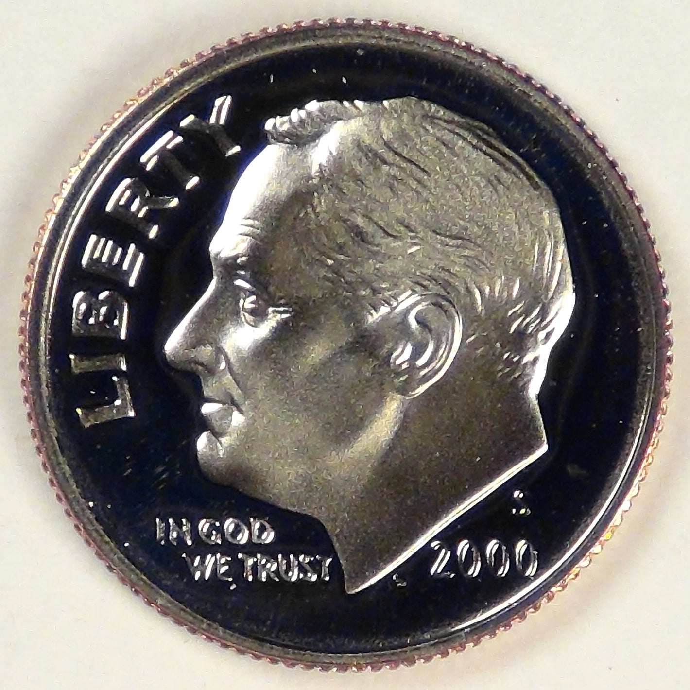 2000-S Roosevelt Dime, Gem Proof DCAM