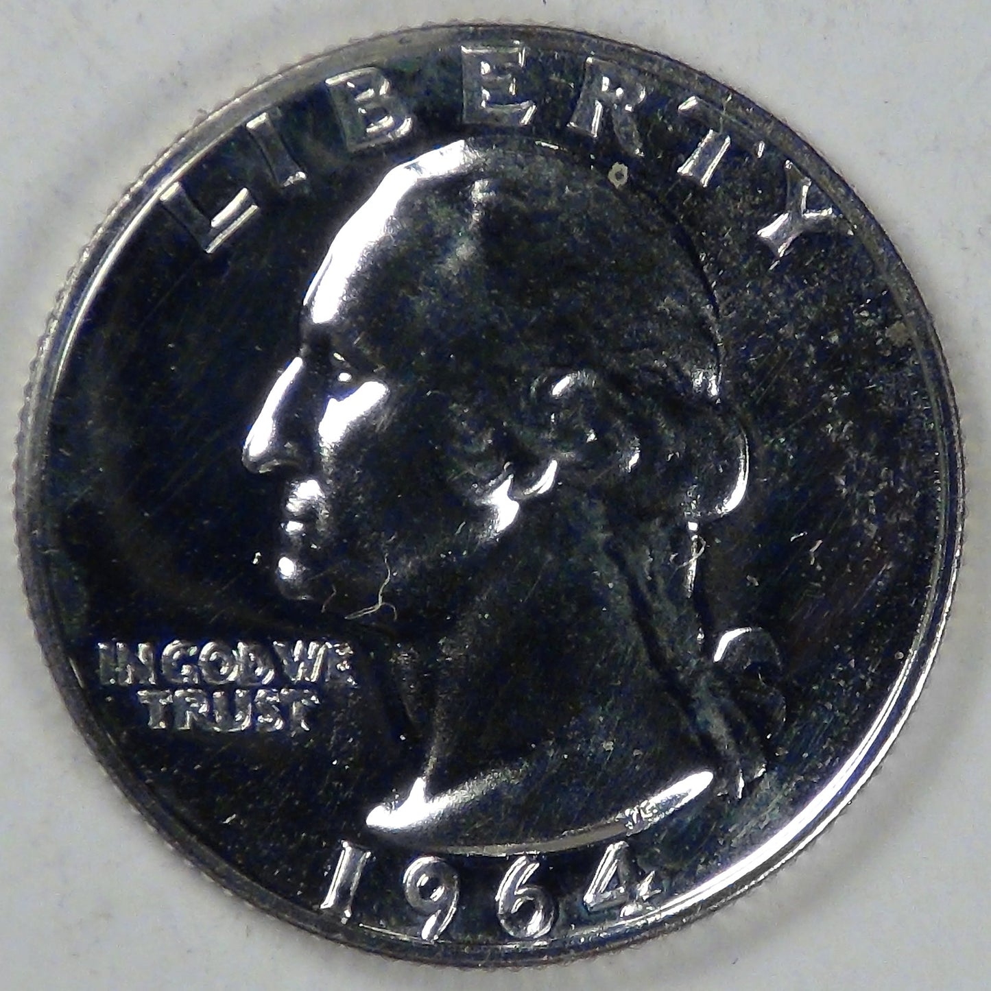 1964 Silver Washington Quarter, Gem Proof