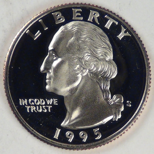 1995-S Washington Quarter, Gem Proof DCAM