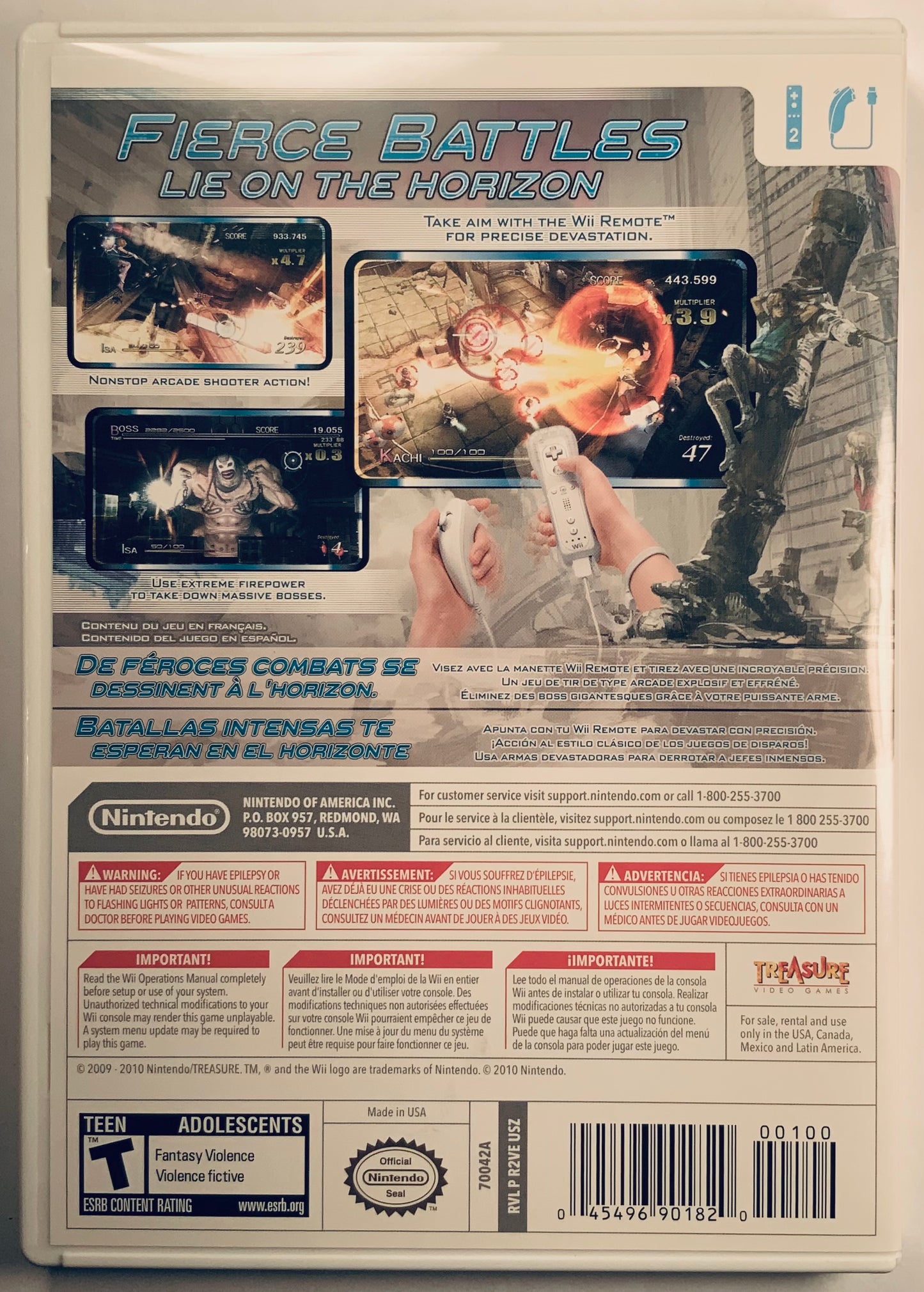 Sin & Punishment: Star Successor for Wii