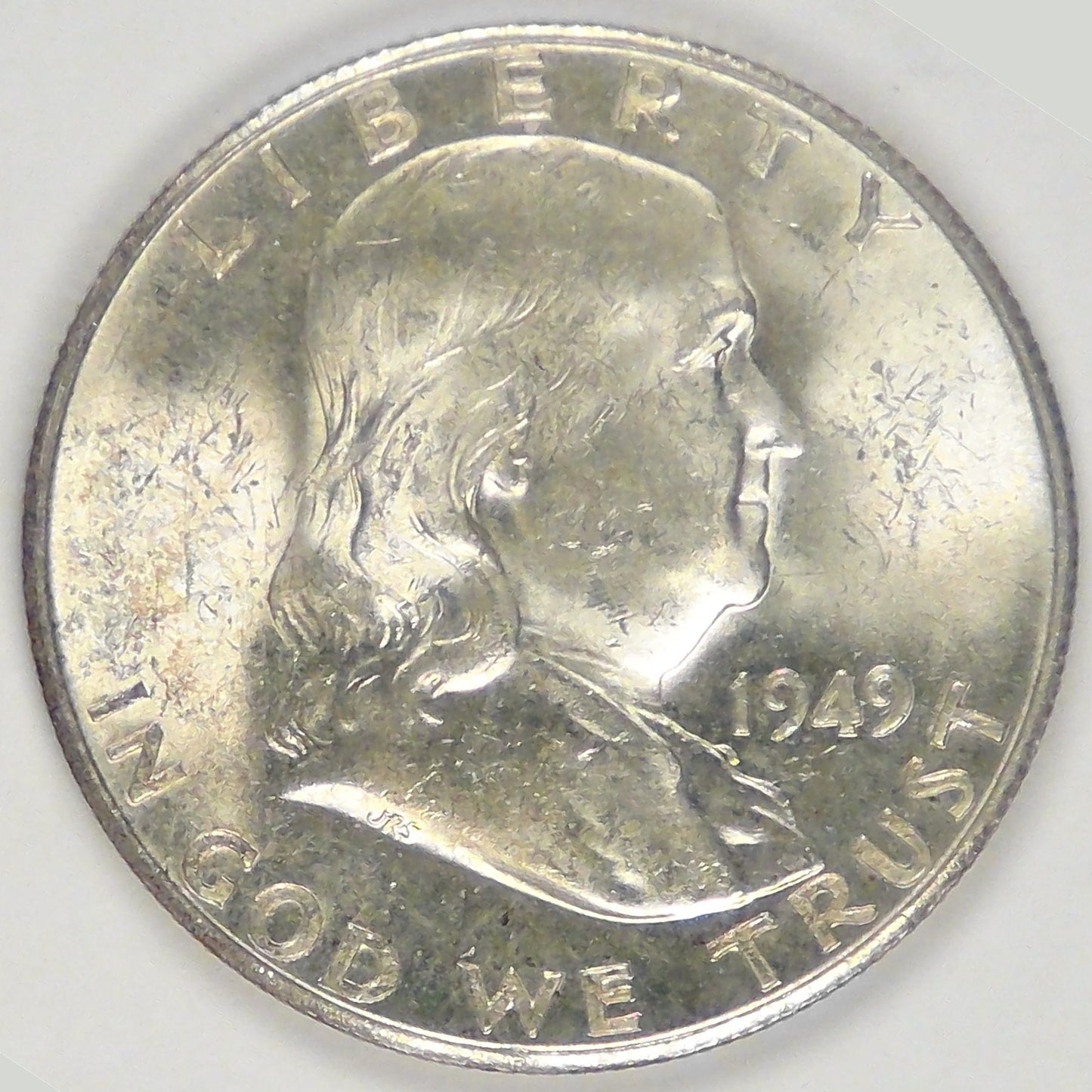1949-S Franklin Half Dollar, MS-61