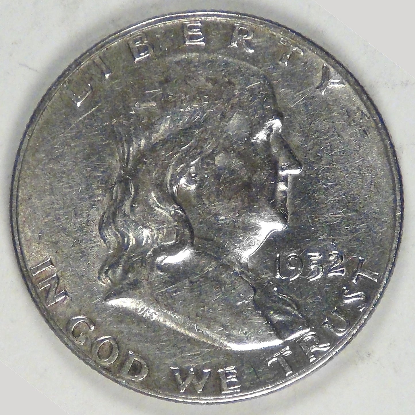 1952-D Franklin Half Dollar, AU-50