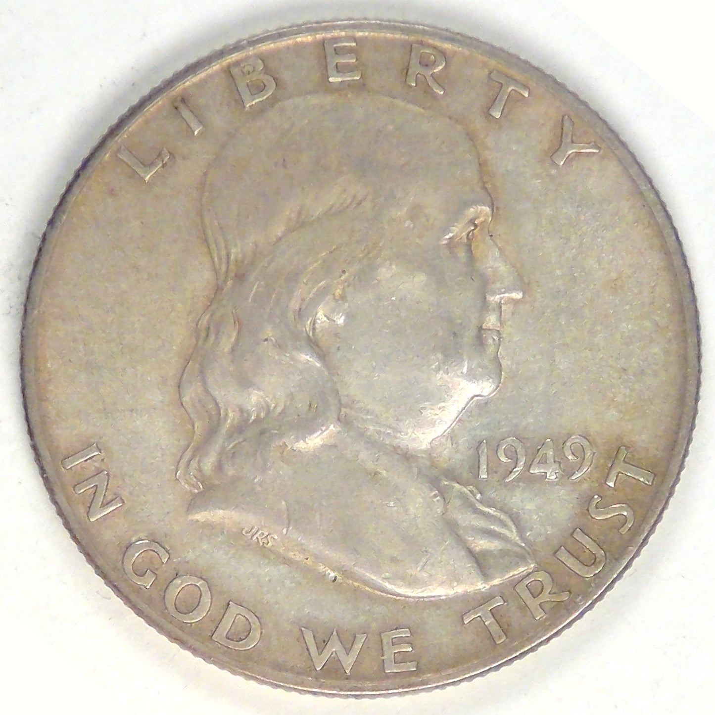 1949-D Franklin Half Dollar, AU-55