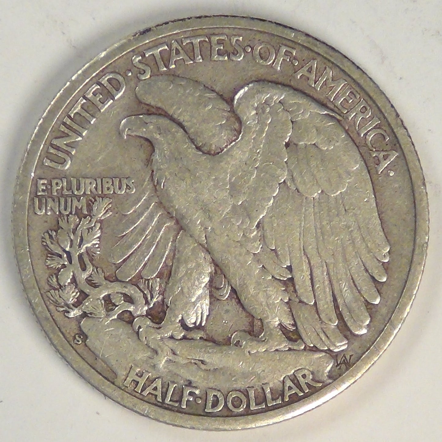 1943-S Liberty Walking Half Dollar, VF-20