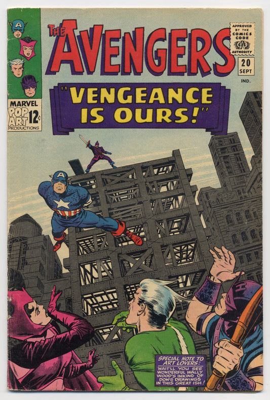 Avengers #20 (VG+)