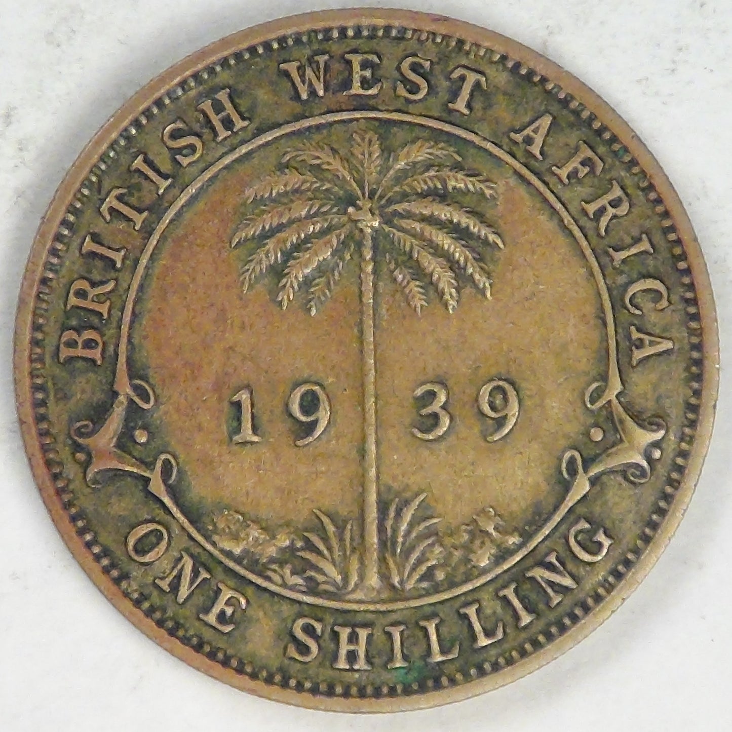 BRITISH WEST AFRICA - Colonies, George VI, 1939, Shilling, Very Fine +