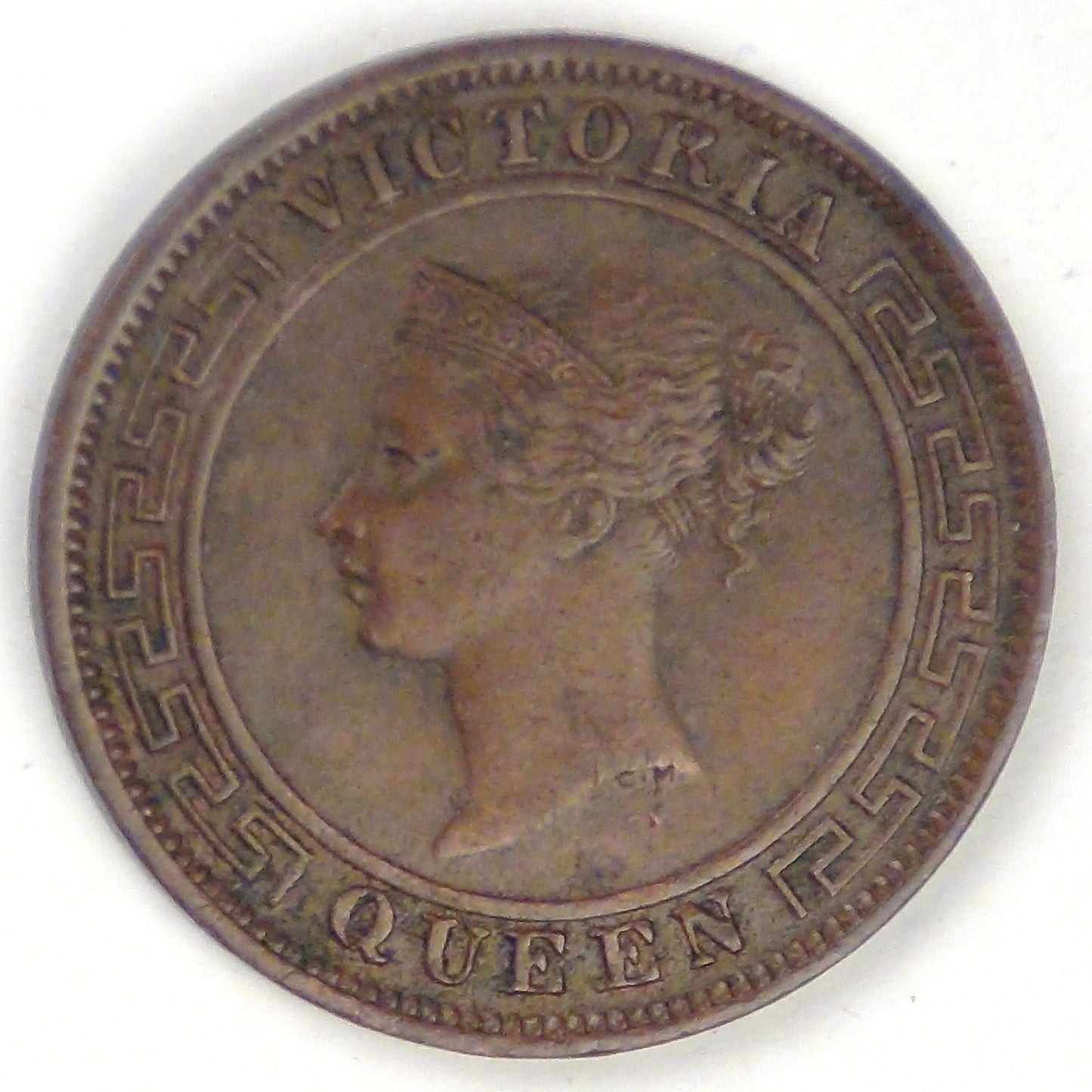 CEYLON - British Colony, Victoria, 1870 Cent, Extra Fine