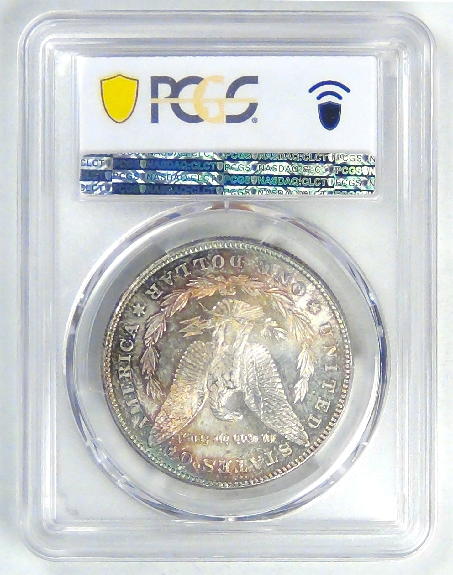 1878 7TF rev of 78 Morgan Dollar, MS-64 PCGS nice color