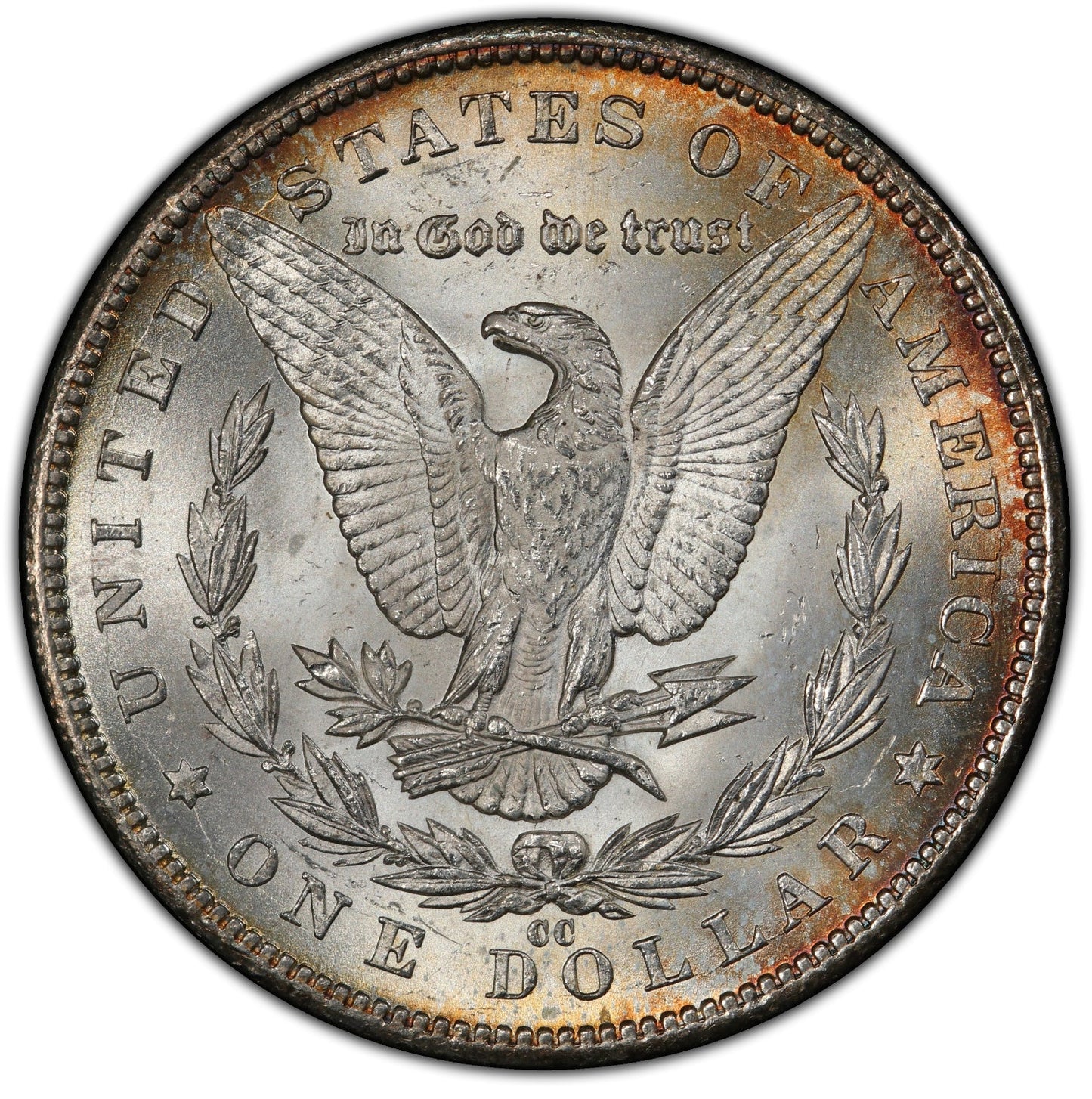 1884-CC Morgan Dollar, MS-63 PCGS