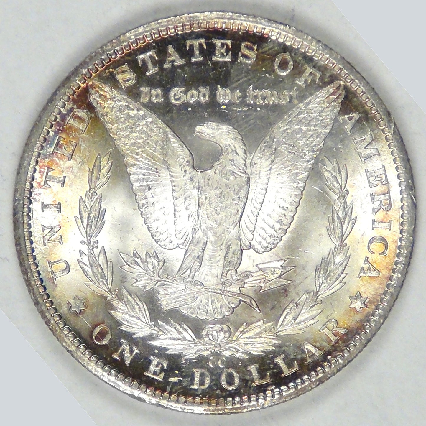 1885-CC Morgan Dollar, MS-64 PCGS nice color