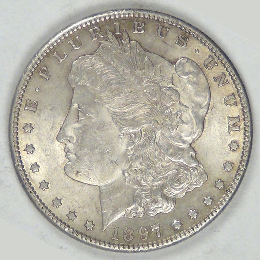 1897-S Morgan Dollar, MS-61