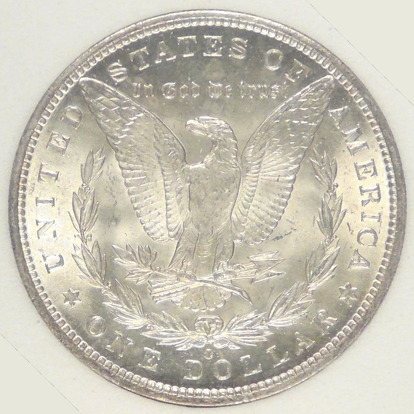 1890-O Morgan Dollar MS-63+ in SGS holder