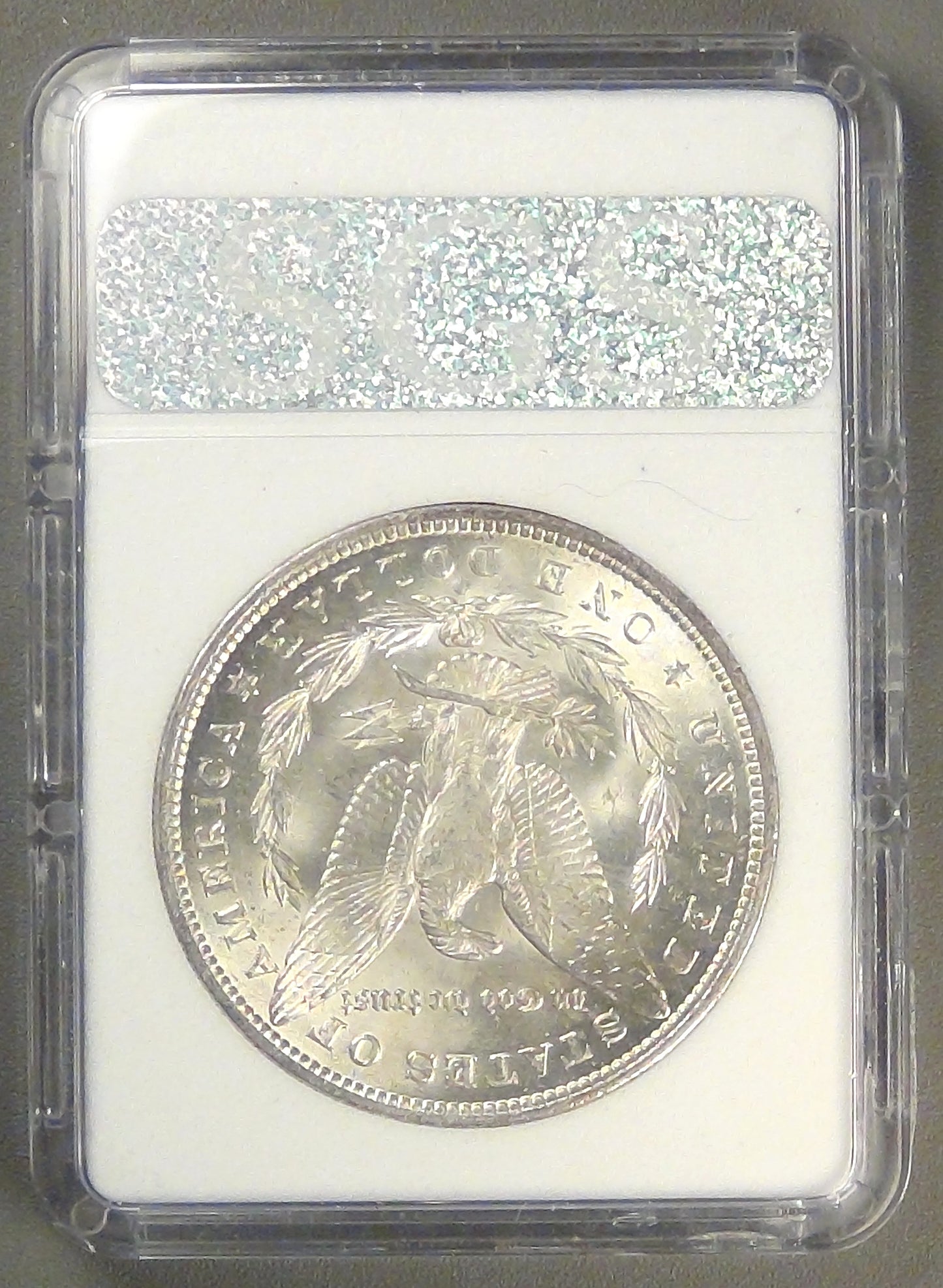 1890-O Morgan Dollar MS-63+ in SGS holder