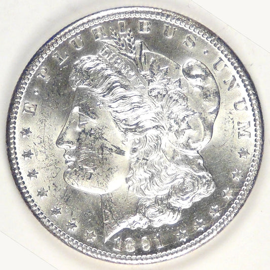 1891-CC Morgan Dollar, MS-62