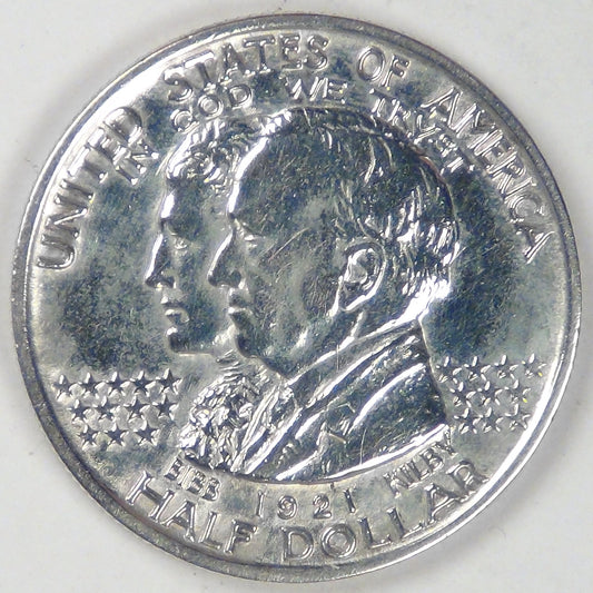 1921 Alabama Centennial Half Dollar, AU details