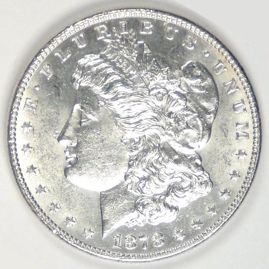 1878 Morgan Dollar 7TF Rev of 78, MS-61