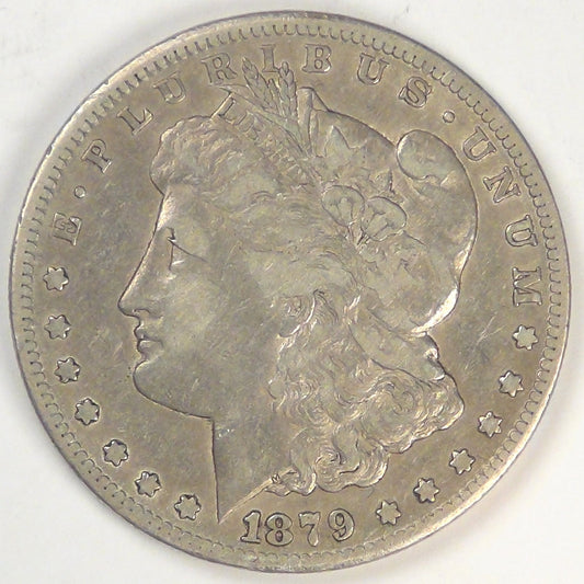 1879-CC Morgan Dollar (Clear Mint Mark), VF-30