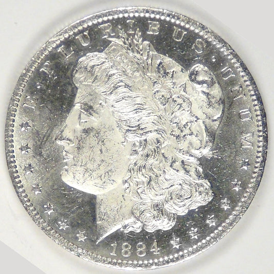 1884-O Morgan Dollar, MS-61 PL