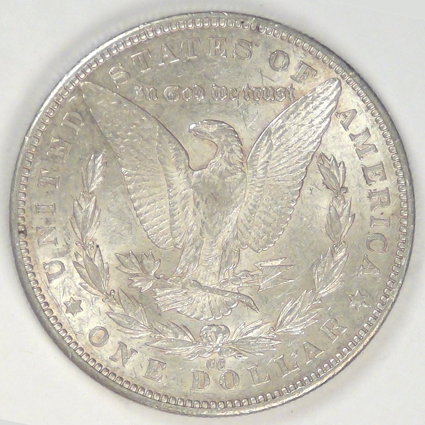1891-CC Morgan Dollar, AU-53