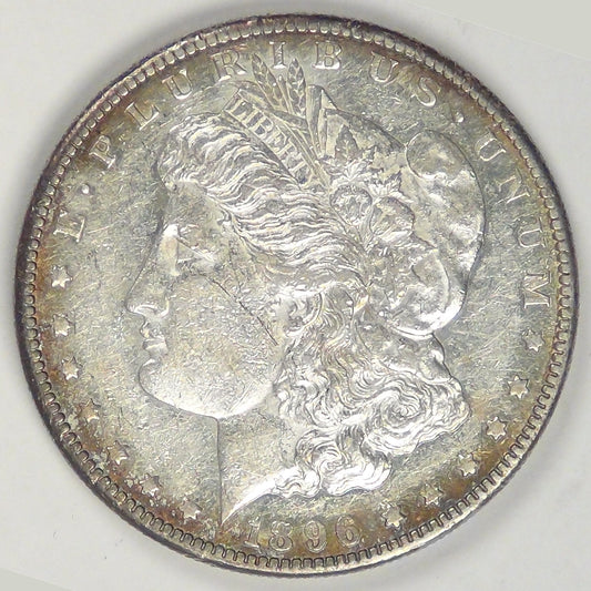 1896-S Morgan Dollar, AU details