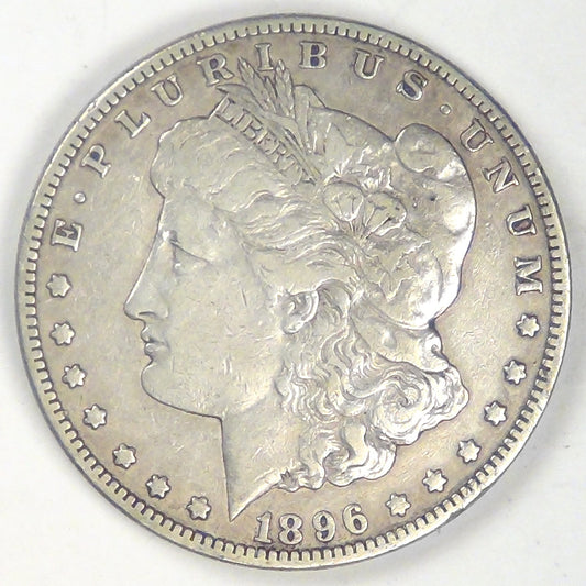 1896-S Morgan Dollar, VF details