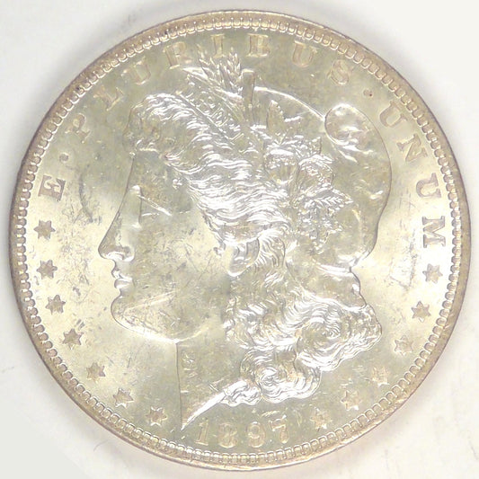 1897-O Morgan Dollar, MS-61