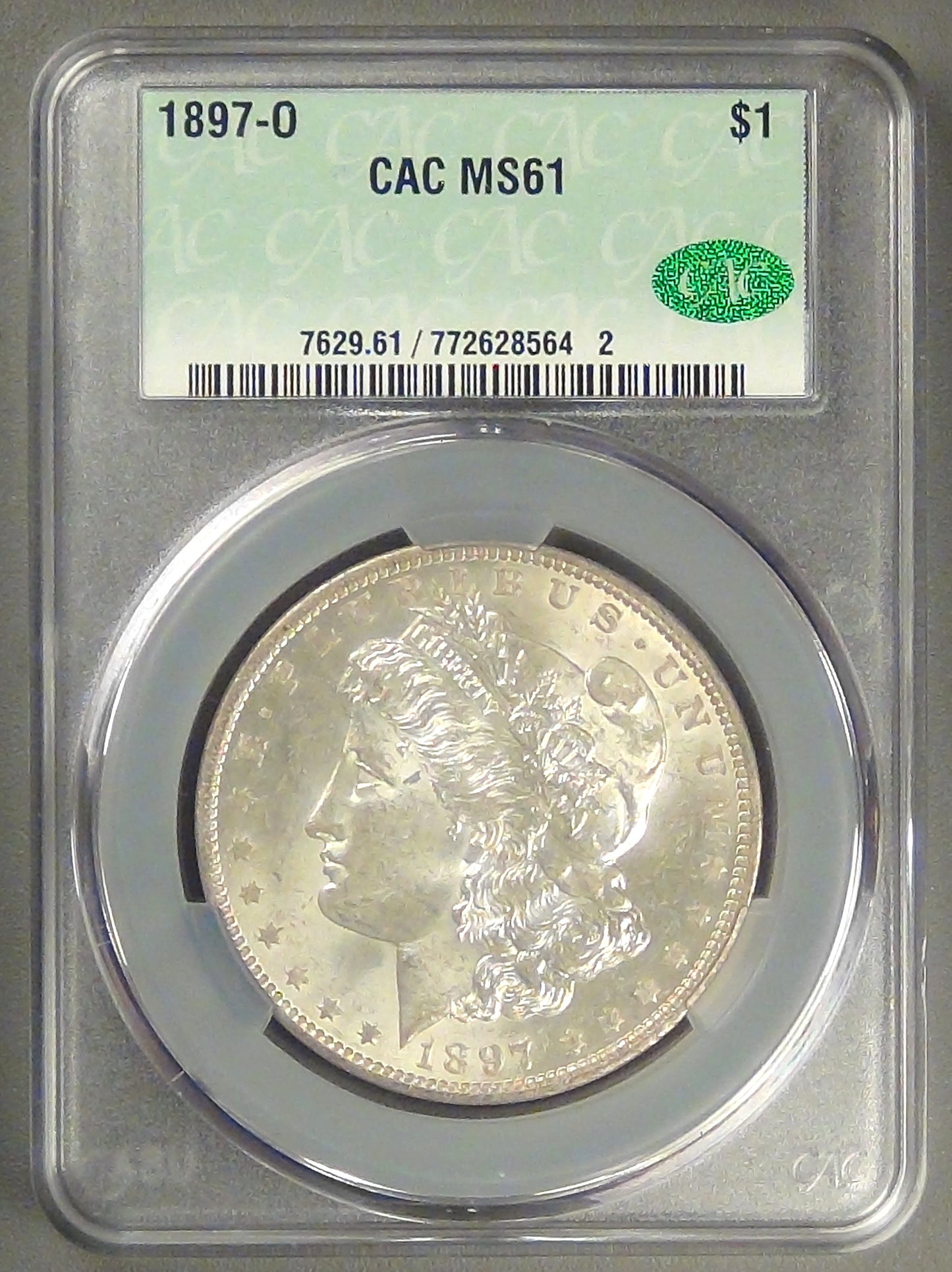 1897-O Morgan Dollar, MS-61