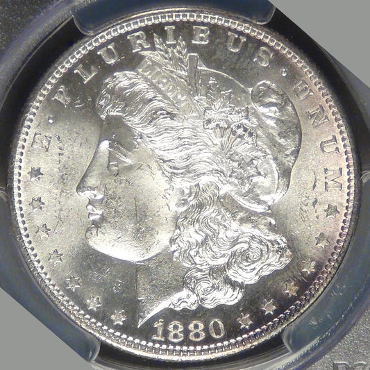 1880-S Morgan Dollar, MS-64 PCGS