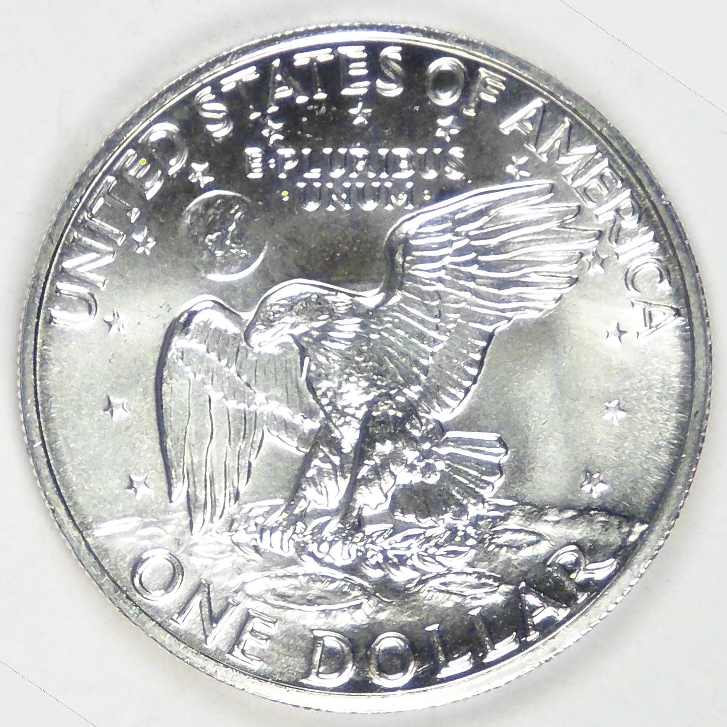 1972-S Eisenhower Silver Dollar, MS-65