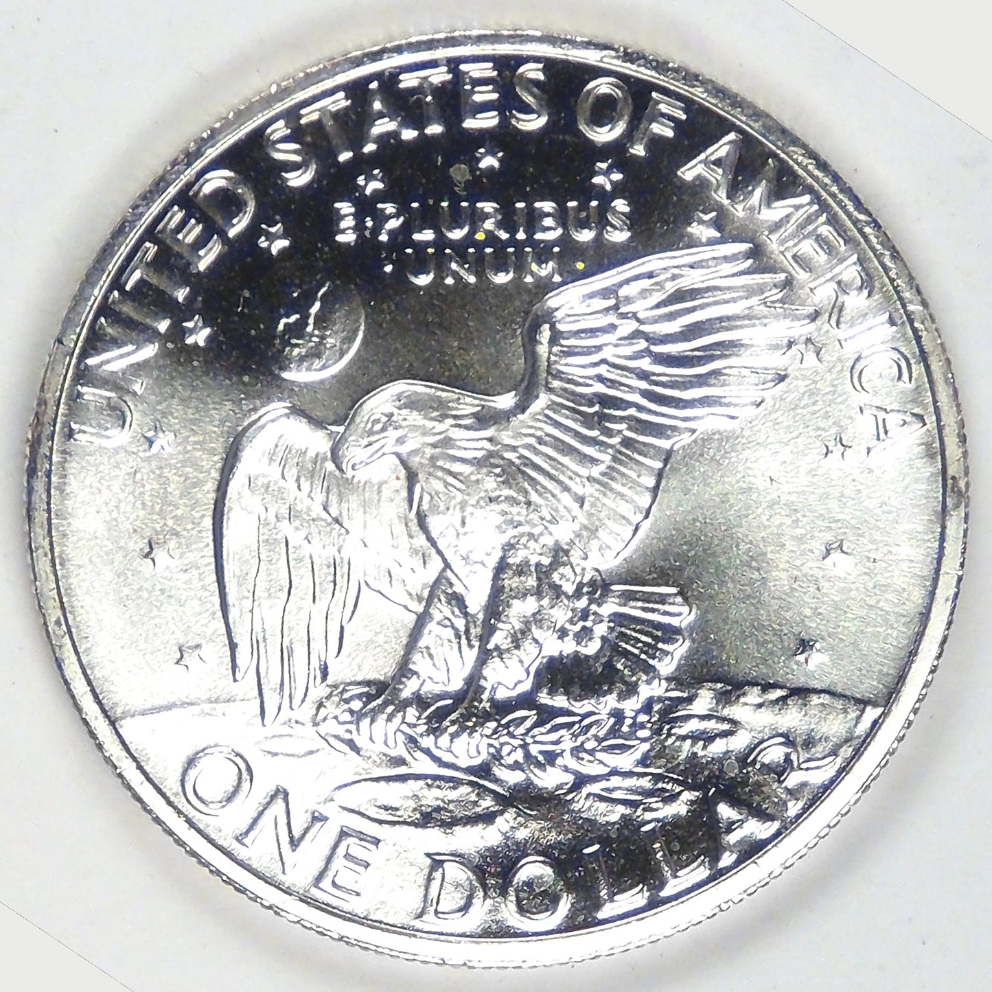 1972-S Silver Eisenhower Dollar, MS-64+