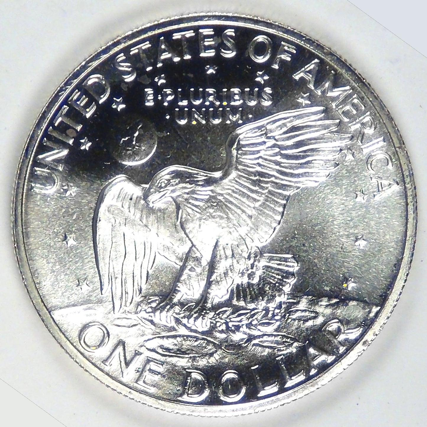 1972-S Silver Eisenhower Dollar, MS-64+