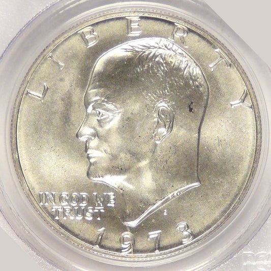 1971-S Eisenhower Silver Dollar, MS-65 PCGS