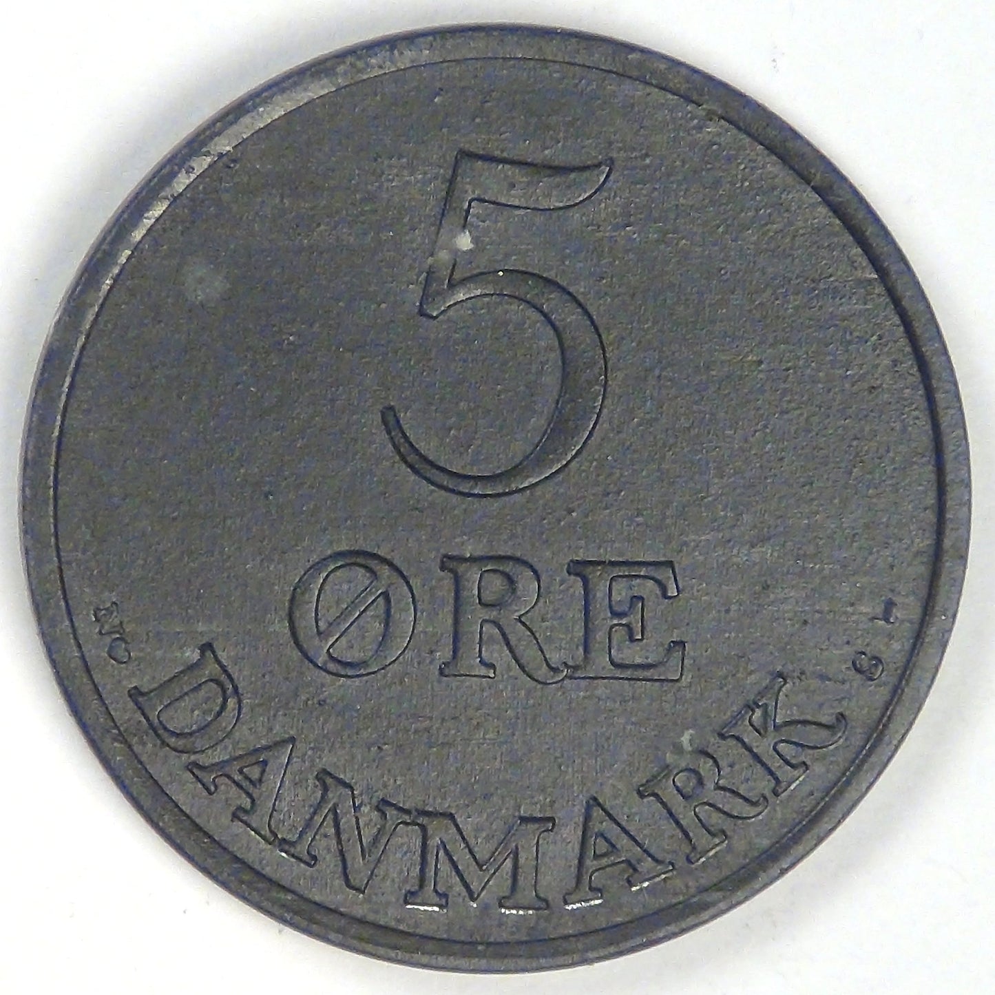 DENMARK, Frederik IX, 1951 ♥, 5 Øre, Choice Extra Fine