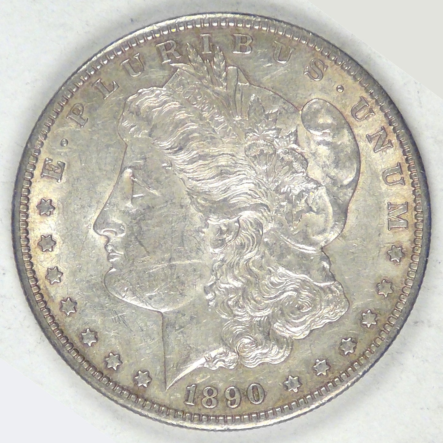 1890-S Morgan Dollar, AU-55