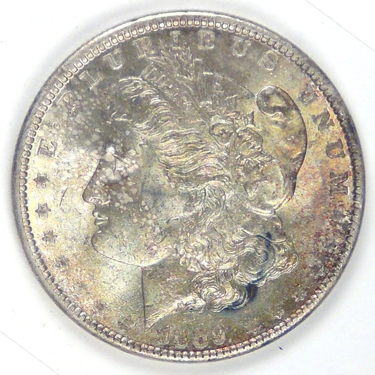 1889 Morgan Dollar, MS-64 color!