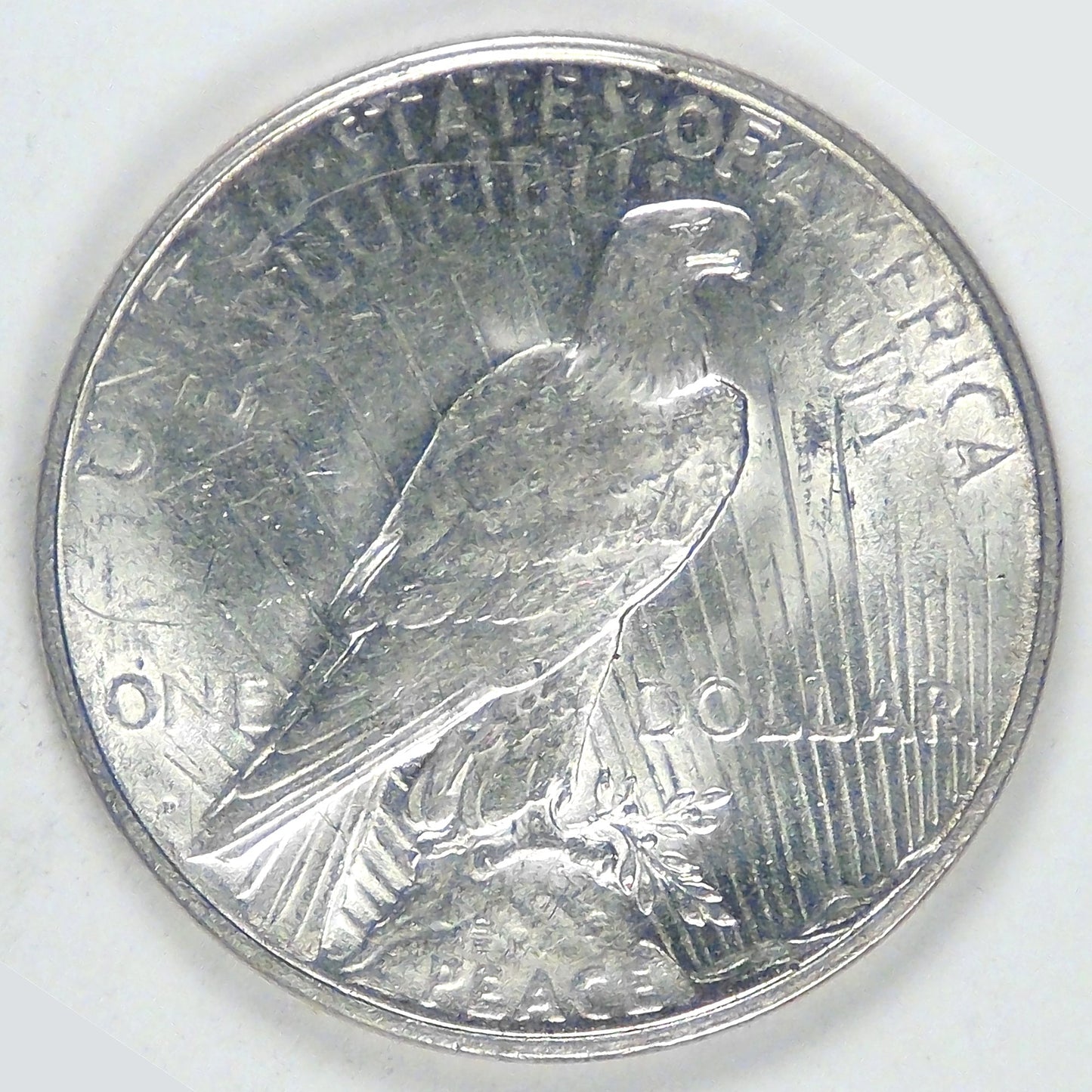 1923-D Peace Dollar, Unc details