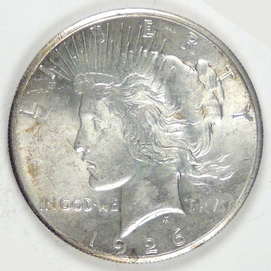 1926 Peace Dollar, MS-62