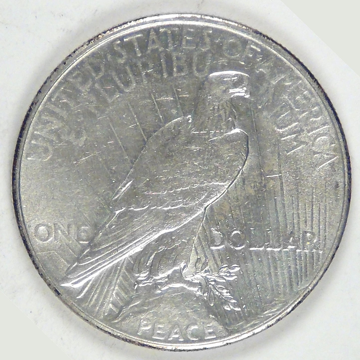 1935 Peace Dollar, MS details