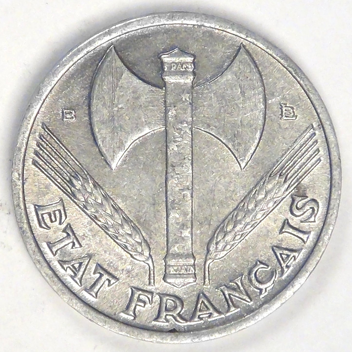 FRANCE - Vichy State, 1944 B, 50 Centimes, Choice Almost Uncirculated