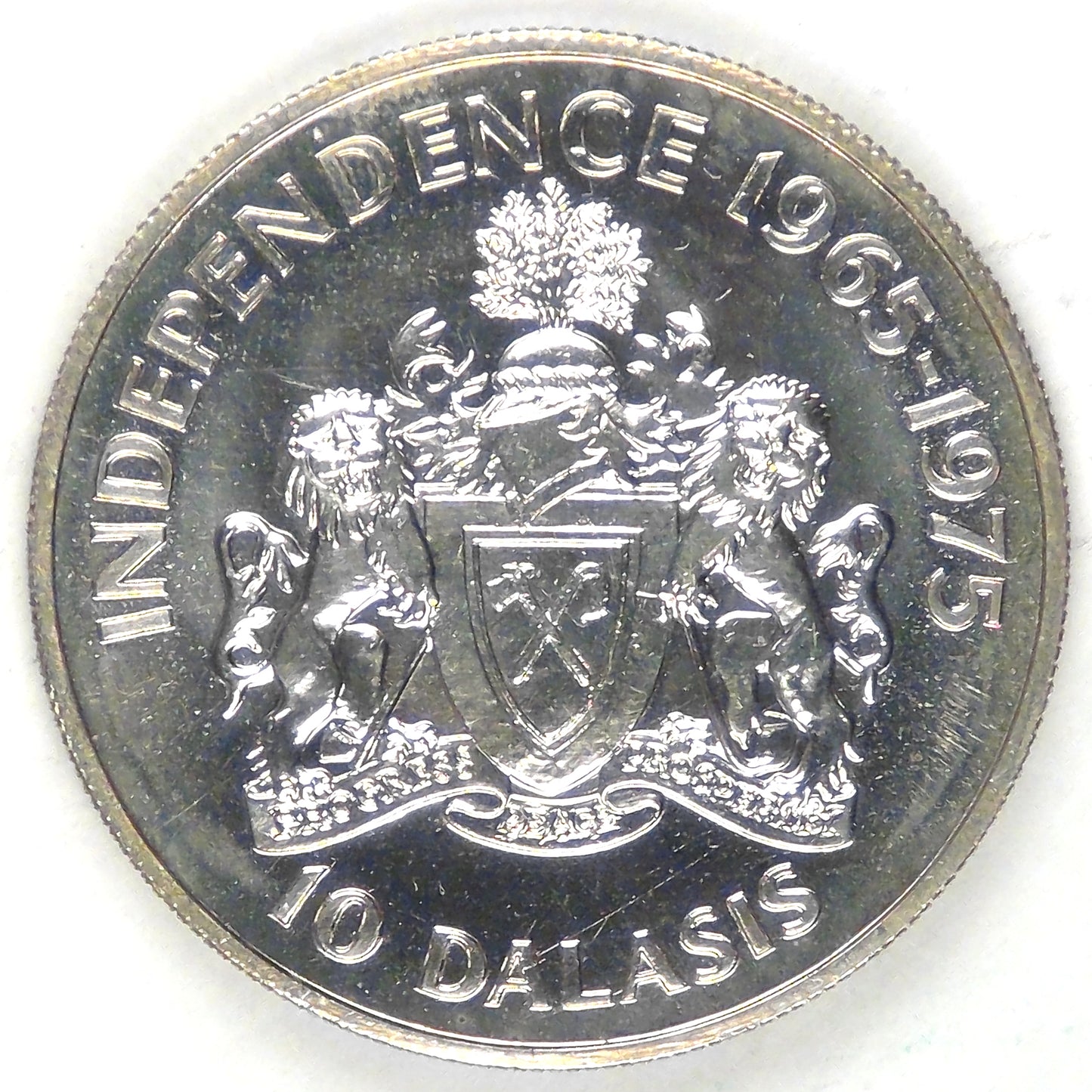 THE GAMBIA - Republic, 1975, 10 Dalasis, Gem BU