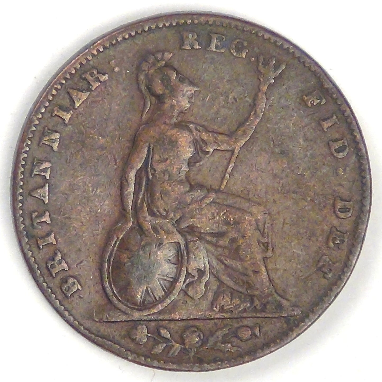 GREAT BRITAIN, Victoria, 1853 Farthing, Fine+
