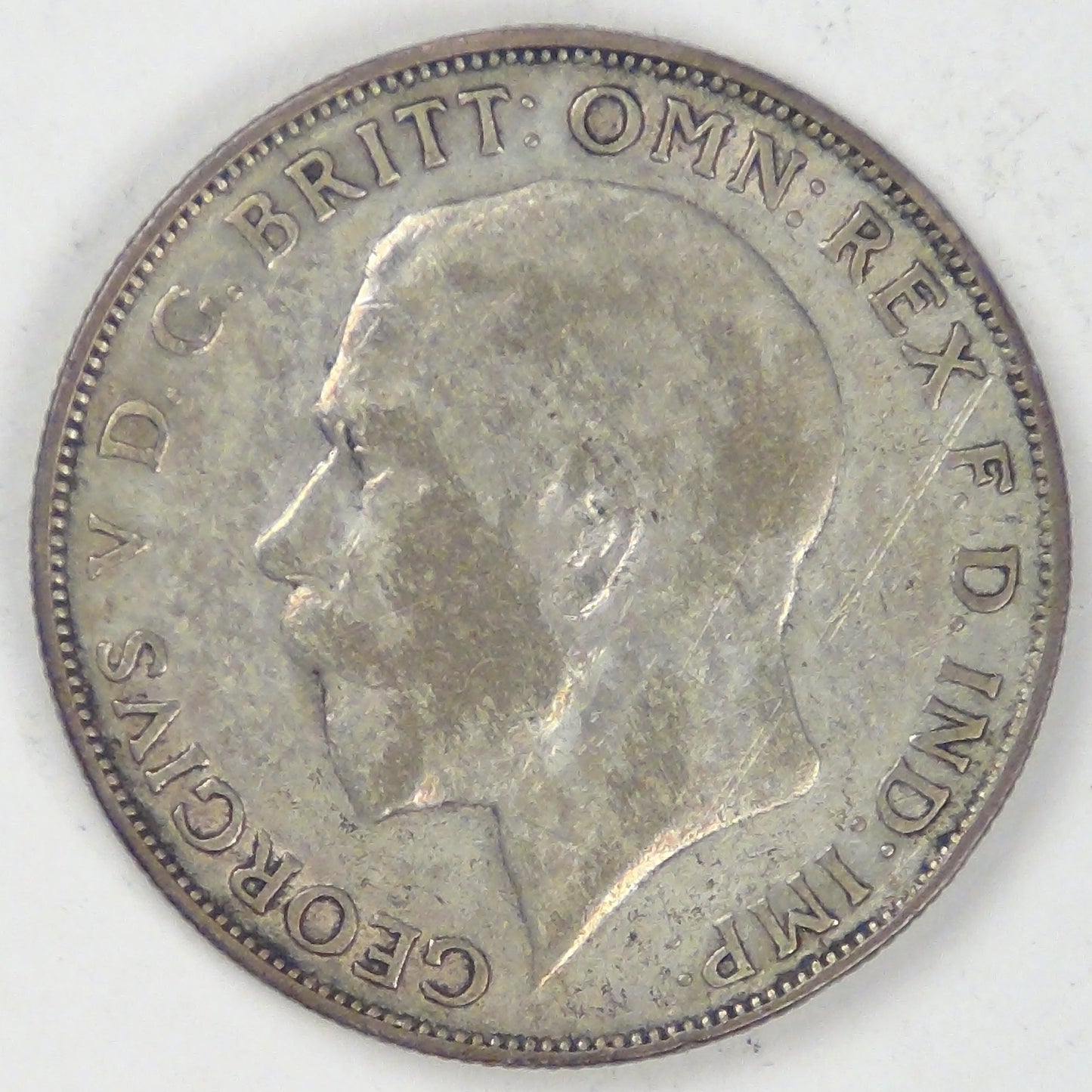 GREAT BRITAIN, George V, 1926 Florin, Very Fine